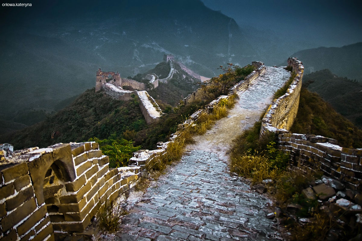 Фото. Туры в Китай. Великая Китайская стена. Экскурсии на стену.