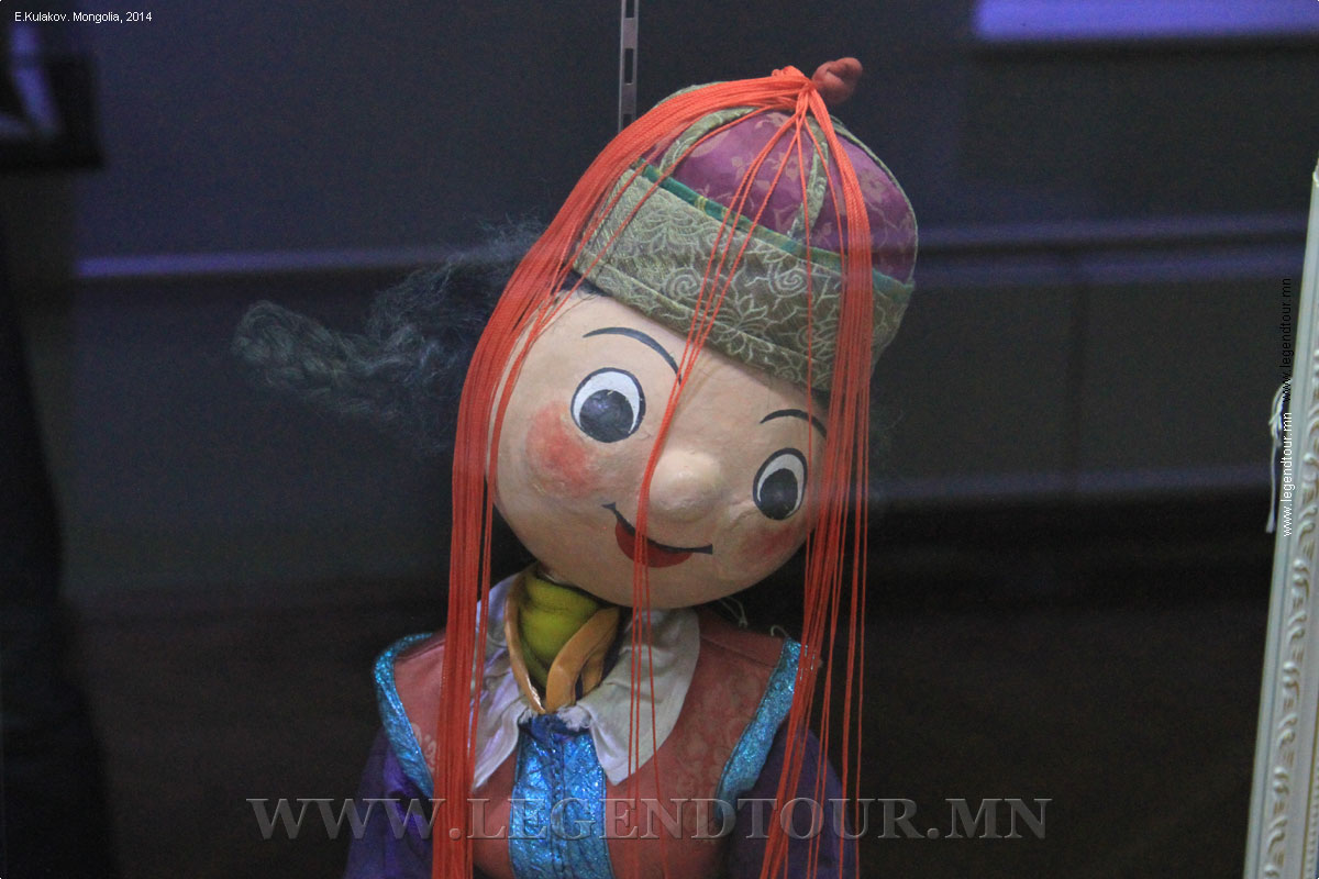 Фотография. Детский кукольный театр. Театральный музей. Улан-Батор. Монголия.